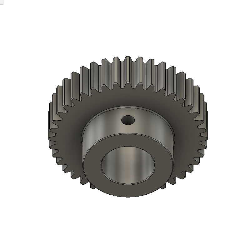 Engrenage de dynamomètre moteur - 40T - MOD 1