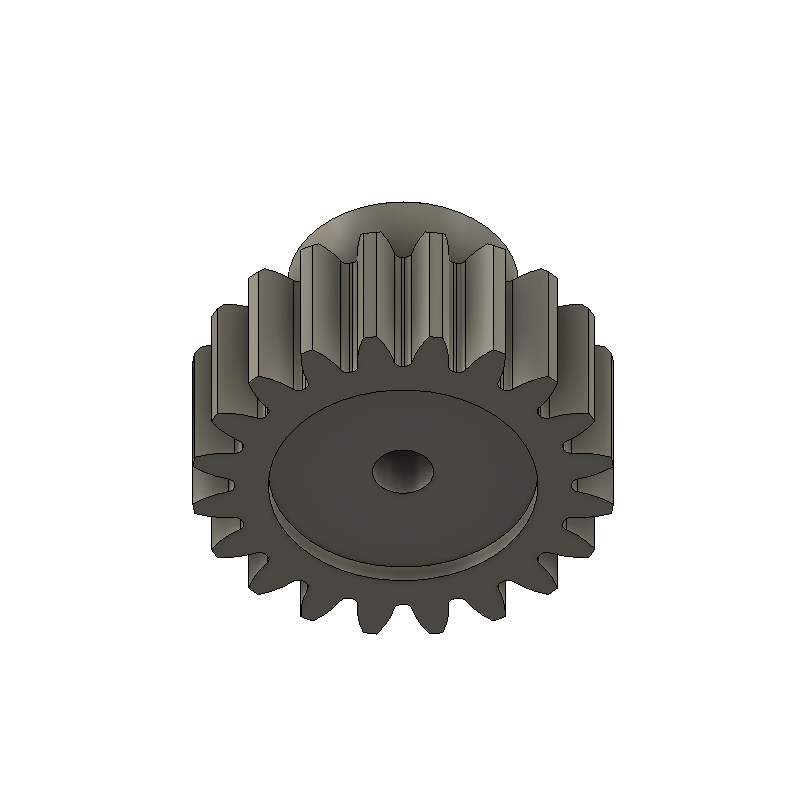 Engrenage de dynamomètre moteur - 40T - MOD 1