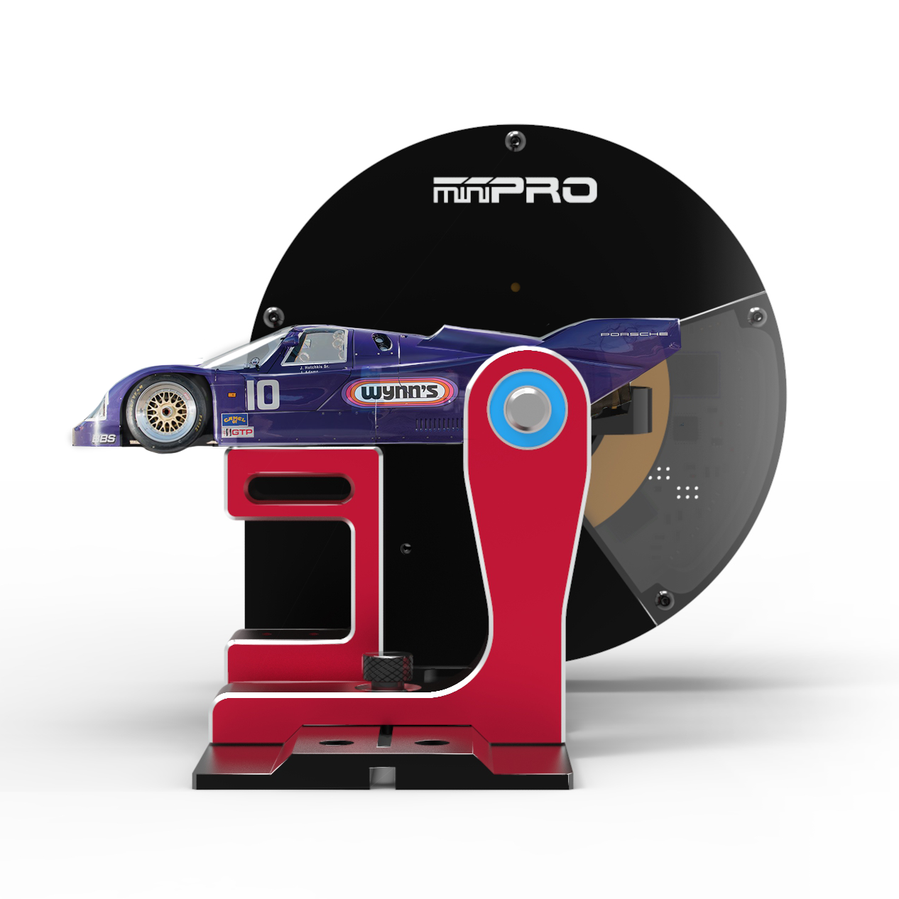 miniPRO® Slot Car Dyno Side View